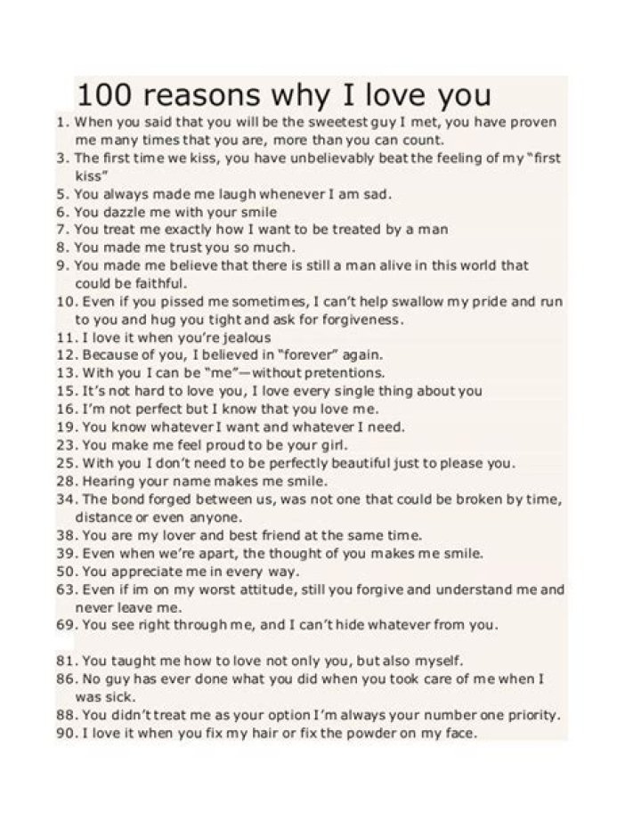 100 Reasons Why I Love My Boyfriend Love my boyfriend, Love you boyfriend, Boyfriend