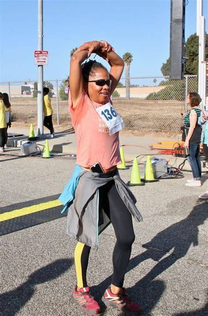 Doria Ragland after 5k run