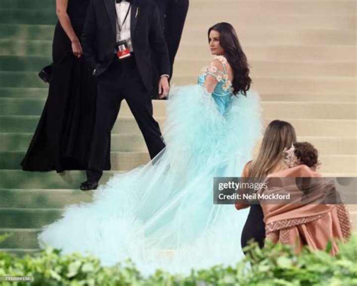 Lea Michele attends The 2024 Met Gala Celebrating "Sleeping Beauties: Reawakening Fashion" at The Metropolitan Museum of Art on May 06, 2024
