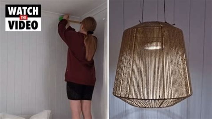 Sydney woman shares Kmart pendant light hack for renters