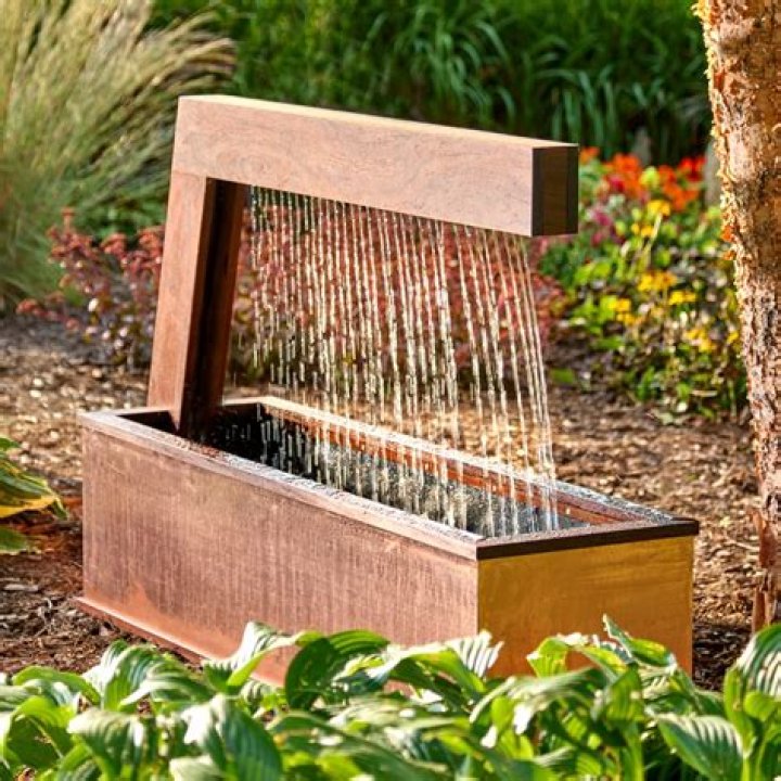 The outdoor water feature at LynnMall, New Zealand's oldest shopping centre.