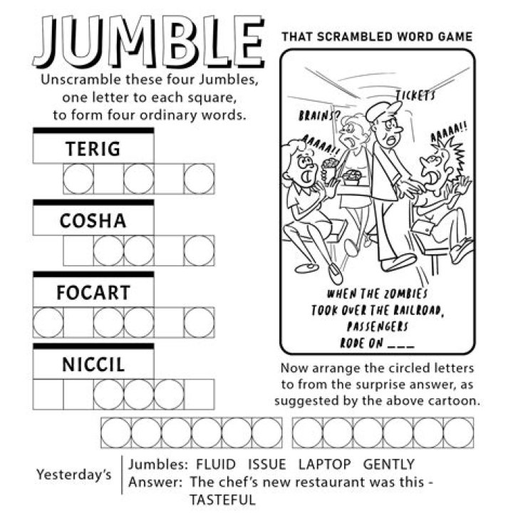 Unscramble PRUUS Jumble Word Today